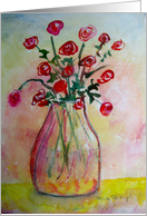 Country Flowers card