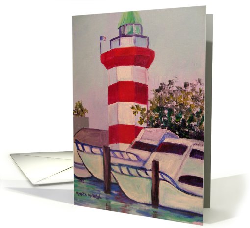 Hilton Head Lighthouse card (544799)