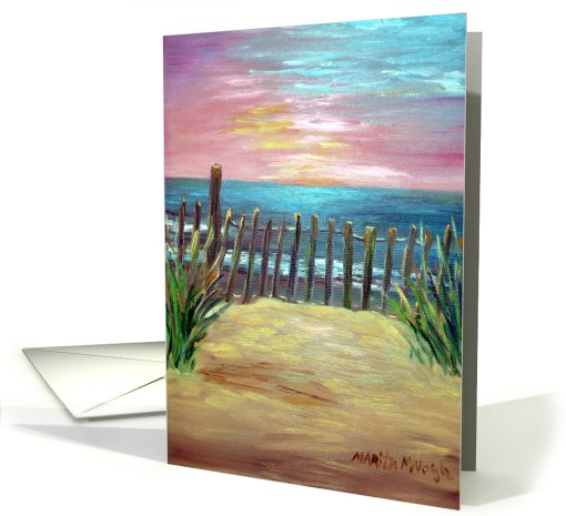 On The Way To Cape May card (552366)