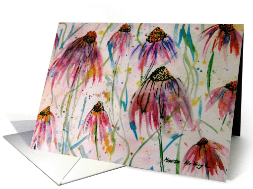 Flower Festival-Birthday card (561452)