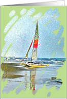 Sailboat-Happy Birthday Dad card