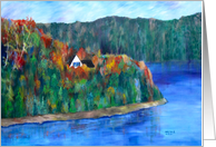 Autumn Retreat - blank inside card