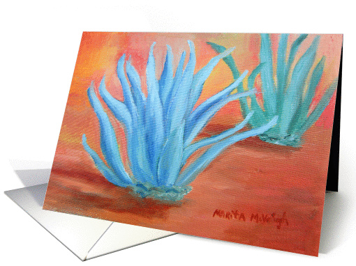 Agave-blank inside card (913780)