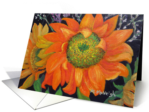 Sunflower - Blank inside card (930457)