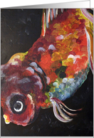 Lamar The Fancy Shmancy Goldfish! card
