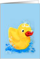 Rubber Ducky, You’re The One! card