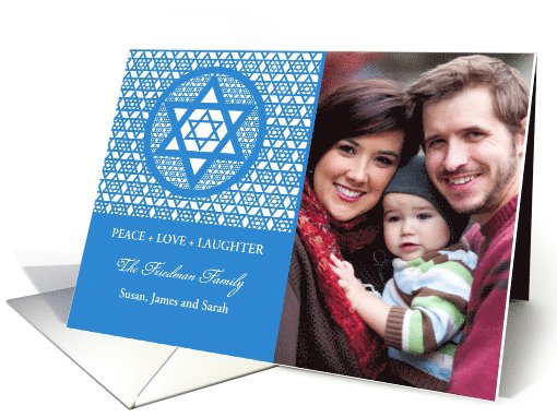 Hanukkah - Star of David Photocard card (1109786)