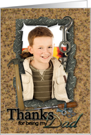 Father’s Day Tools Photo Card