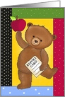 Good Report Card Bear card