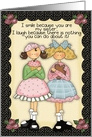 Sisters-Dysfunctional card