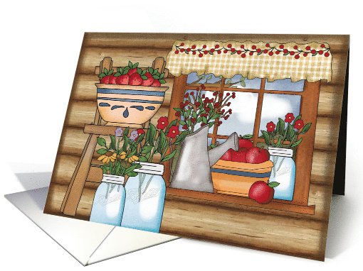 Cozy Home THREE card (1014527)