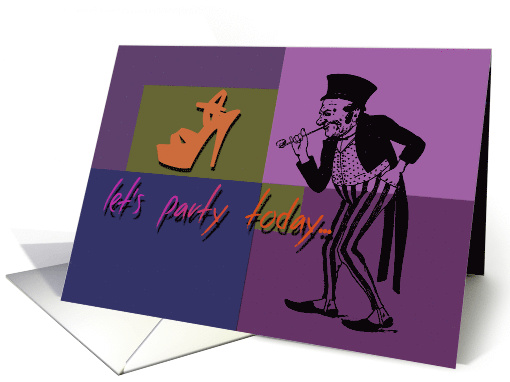 Let's Party Today! card (556192)