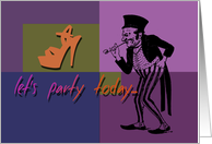 Let’s Party Today! card