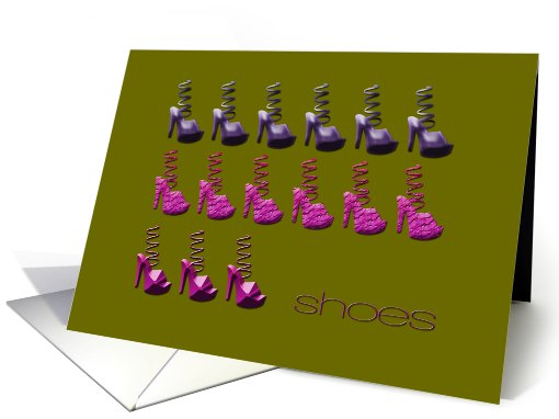 Shoes card (556733)
