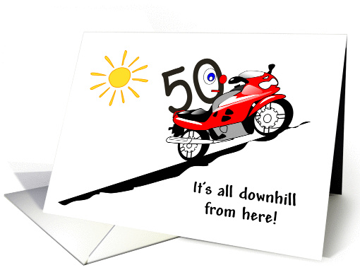 50th birthday card (558883)