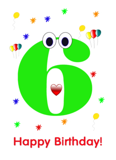 Green 6 yr birthday