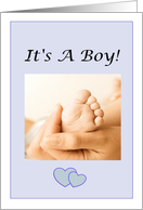 It’s a Boy card