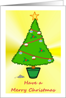 Christmas Tree card