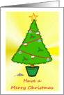 Christmas Tree card