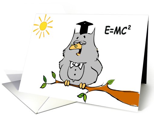 Graduating Owl card (577288)