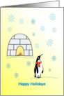 Happy Holidays card