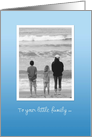 Mother’s Day Beach - Mom and Kids on the shore card