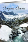 Conquer Cancer - Swiss Alps card