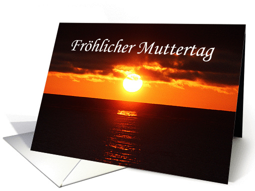 Froelicher Muttertag - California Sunset card (1081816)