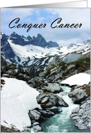 Conquer Cancer - Swiss Alps card