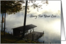 Sorry For Your Loss - Lake card