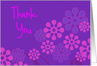 Purple Flower Thank...