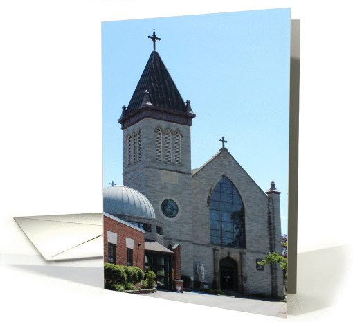 Holy Angels Catholic Church - Blank card (935437)