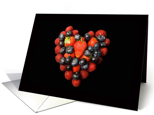 Fruit Heart card (556411)