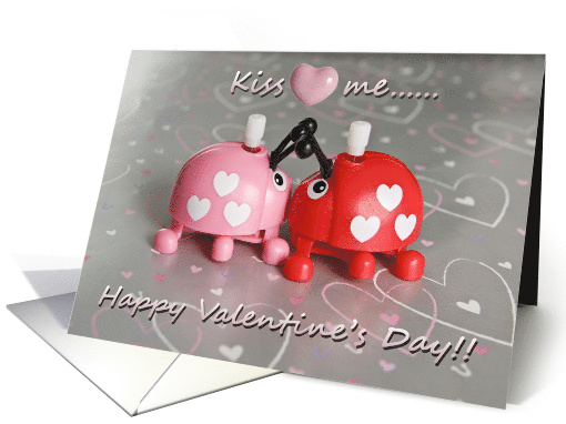 Kiss me.... card (556417)