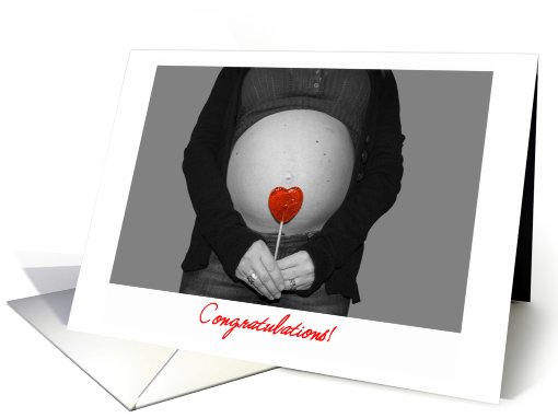 Pregnant...Congratulations! card (558438)