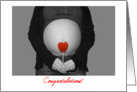 Pregnant...Congratulations! card