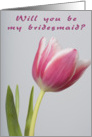 Will you be my Bridesmaid card