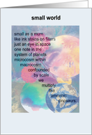 Small world card