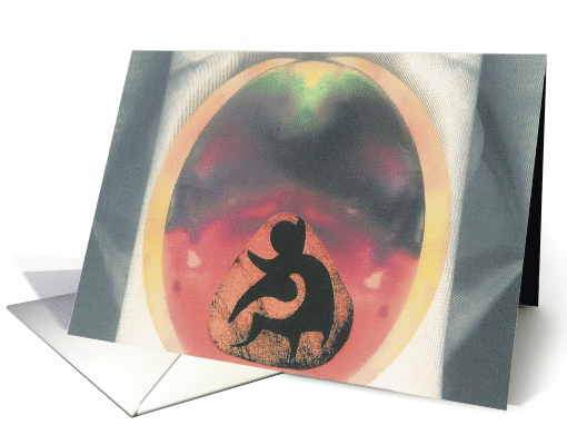 Flute Player card (563461)
