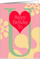 Happy Birthday card