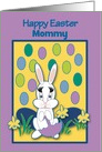 Mom Easter Customizable Relationship Raining Jelly Beans Bunny card