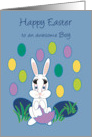 For Him Easter Raining Jelly Beans Bunny card