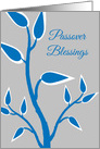 Passover Blessings Stylistic Tree of Life card