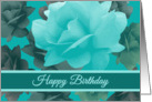 Birthday Flowers Beautiful Vintage Style Roses card