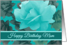 Birthday for Mom Beautiful Vintage Style Roses card