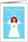 Christmas Customizable Sweet Child Angel with Stars card