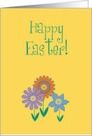 Friend Easter Colorful Spring Flowers card