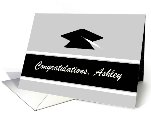 Congratulations Graduation Custom Name School Graduation... (1068913)