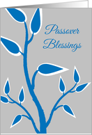 Couples First Passover Stylistic Tree of Life card