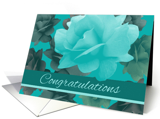 Wedding Congratulations Beautiful Dreamy Roses card (1207524)